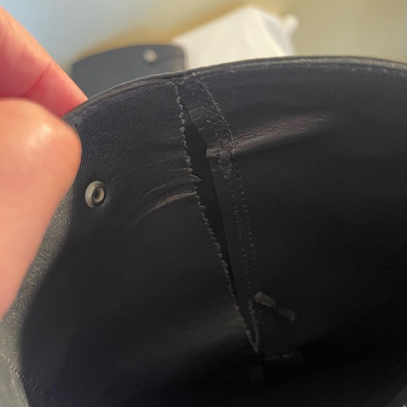 Stuart Weitzman Black Nappa Leather Knee-high Boots - Picture 10 of 10